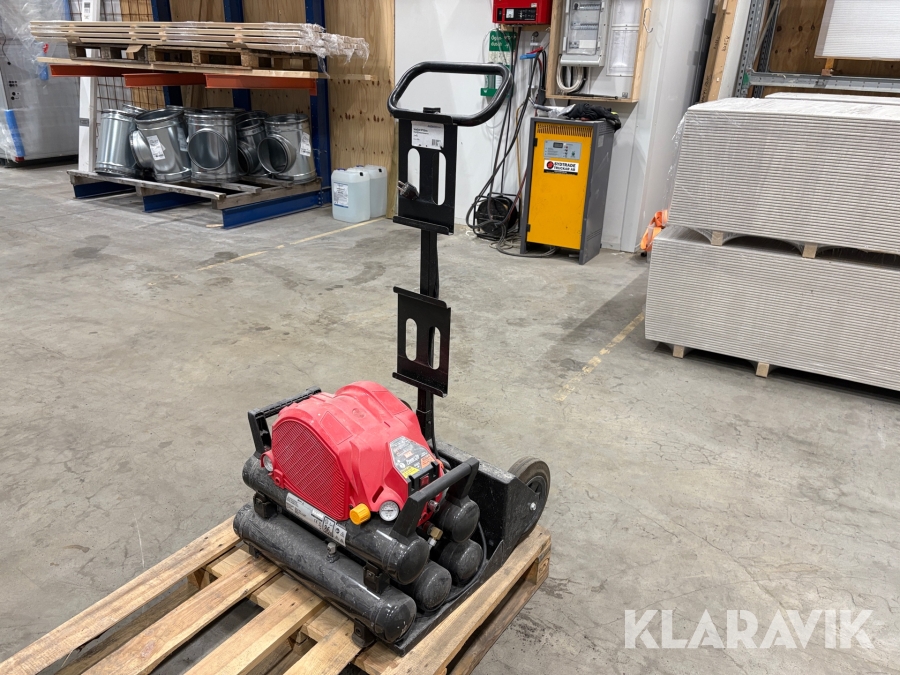 Kompressor Max AKHL 1260E (CE) inkl. transportvagn