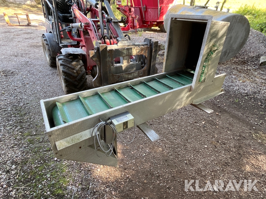 Transportband Golfbollstvätt