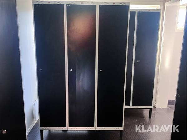 Klädskåp med tre platser AJ-produkter CLASSIC