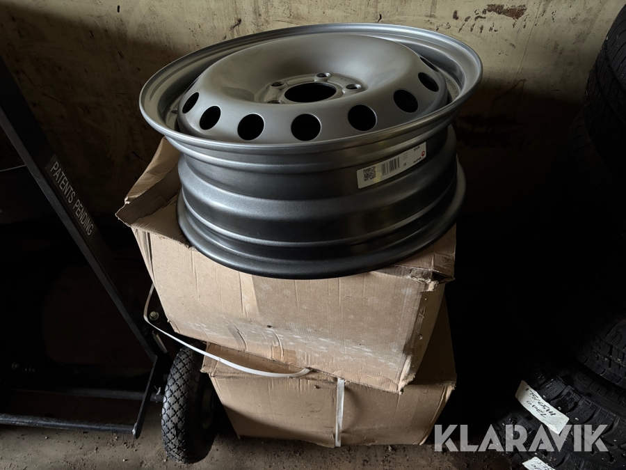 Plåtfälgar Alcar 5/118 16 tums 4 st