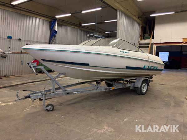 Motorbåt Wellcraft Excel 175 SX med trailer och kapell