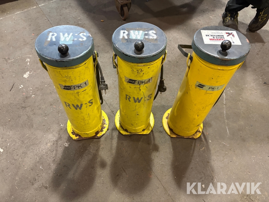 Elektrådvärmare 3 st