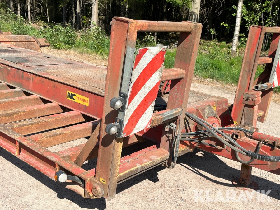 Skogsmaskinstrailer NC Trailers, Gislaved, Klaravik auktione