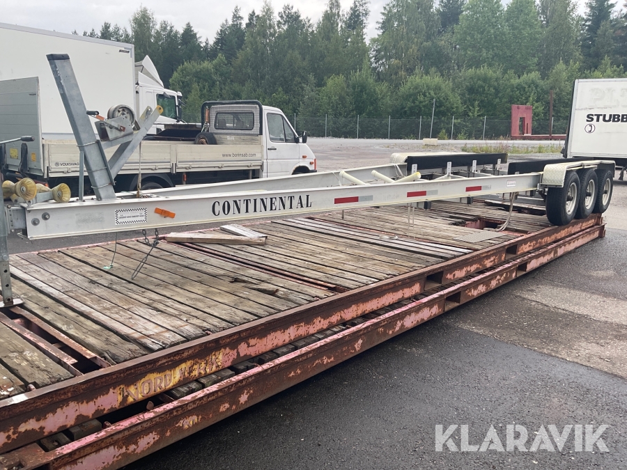 Båttrailer Continental