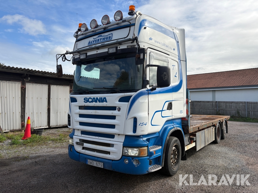 Flakbil Scania R480
