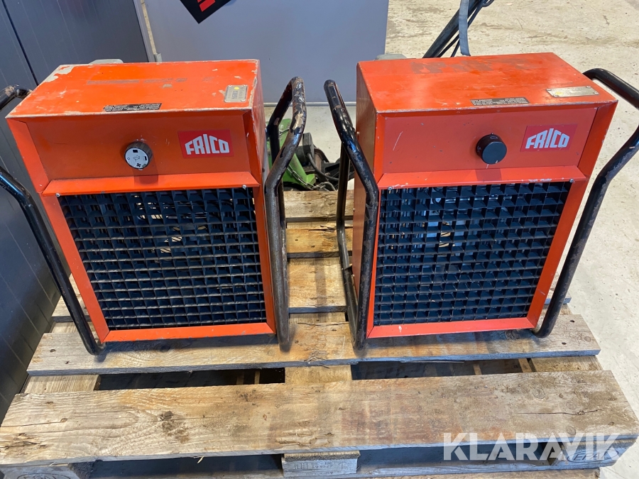 Värmefläkt Faico 2st