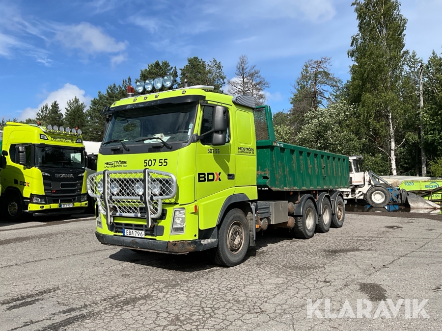 Tippbil Volvo FH520 Tridem