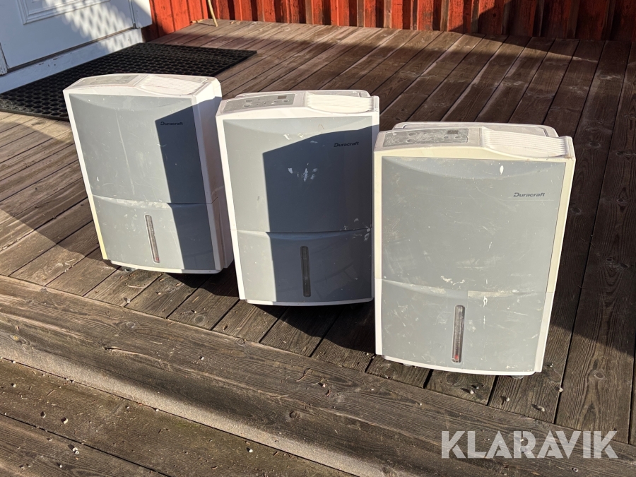 Avfuktare Duracraft DD-tec10e 3st