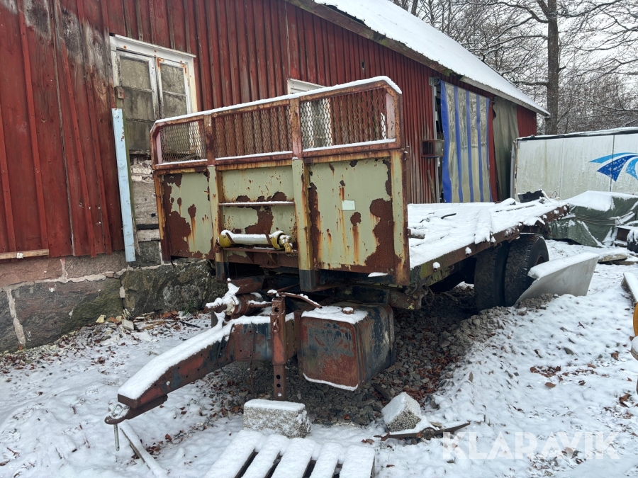 Tippkärra med egen hydraulik