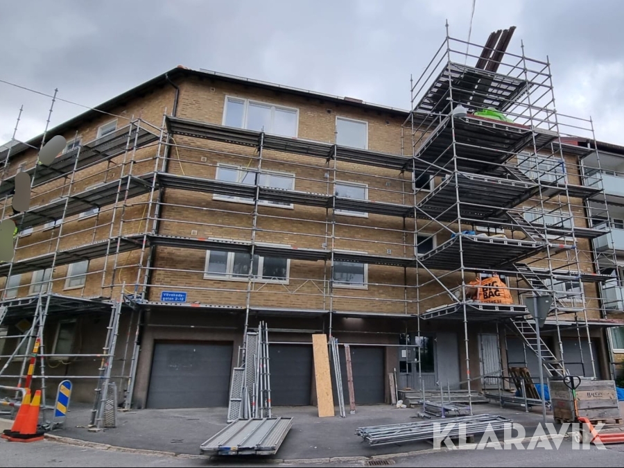 Modulställning 450m2 Layher, Assco 