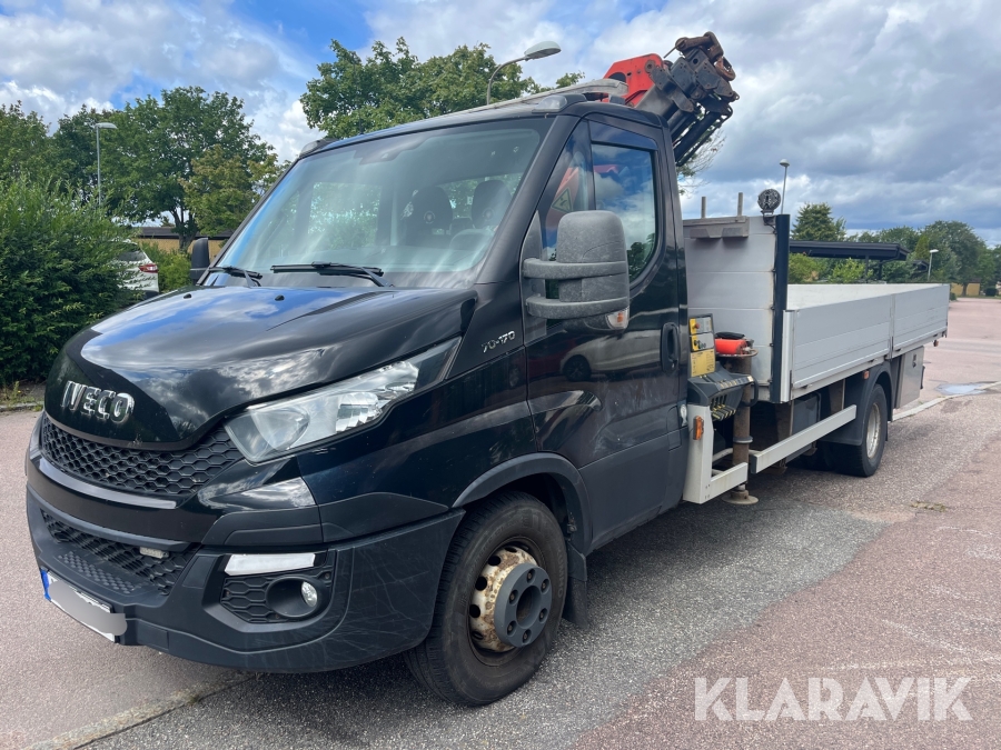 Kranbil Iveco Daily 70C17HA Palfinger PK5001-EHB