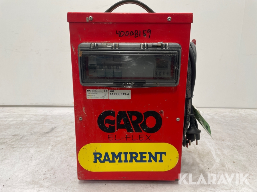 Belysningstransformator Garo 48V-1.5KVA-3GRP