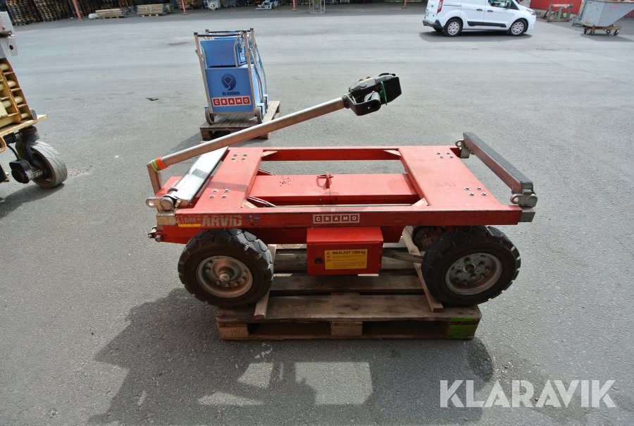 Fyrhjulsvagn / pumpvagn Starke Arvid EL 8 motordriven