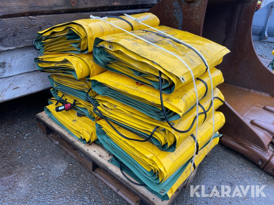 Tjältiningsmattor Värmdöpumpen 10 st