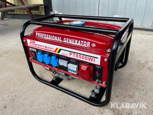 Generator Powertech PT 8500 WI 2 st