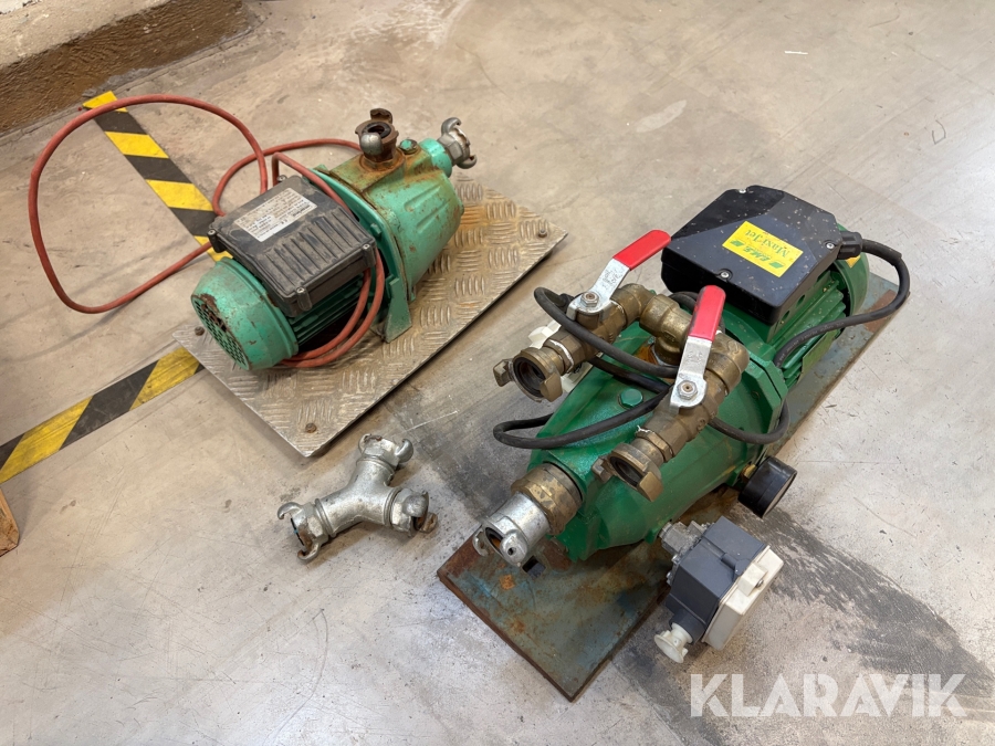 Bevattningspump 2 st EMS / Marina