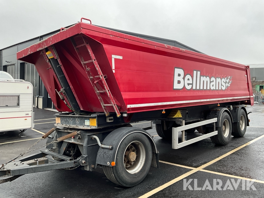 Släp Benalu 3-axl tipptrailer
