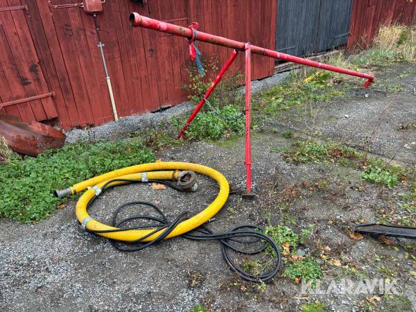 Hydrauldriven pump Star Cobra 90 med utlastningsrör