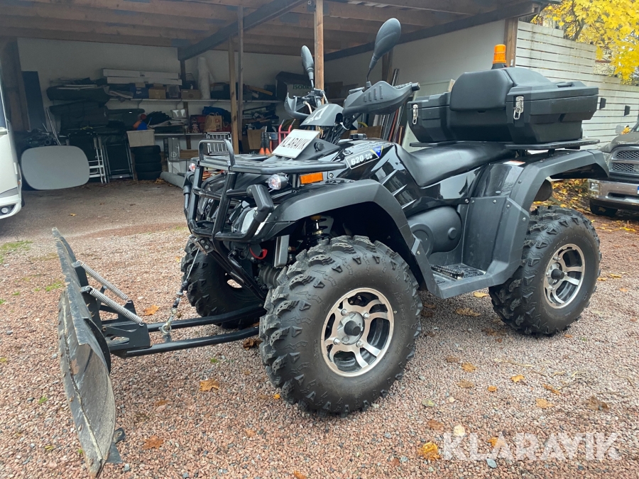 Fyrhjuling Titan Moto 620 ZA 2.0 4x4 WD med plog