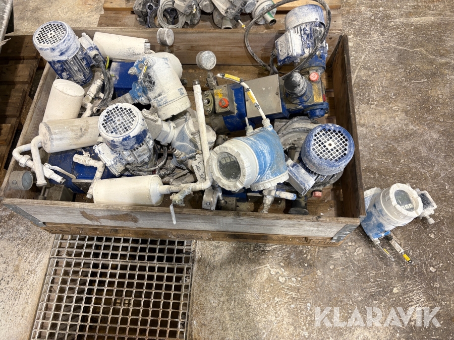 Diverse Doserpumpar med flödesmätare 