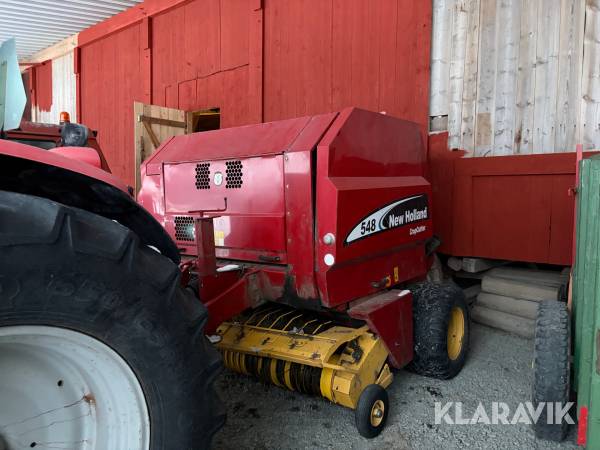 Rundbalspress New Holland 548 cropcutter