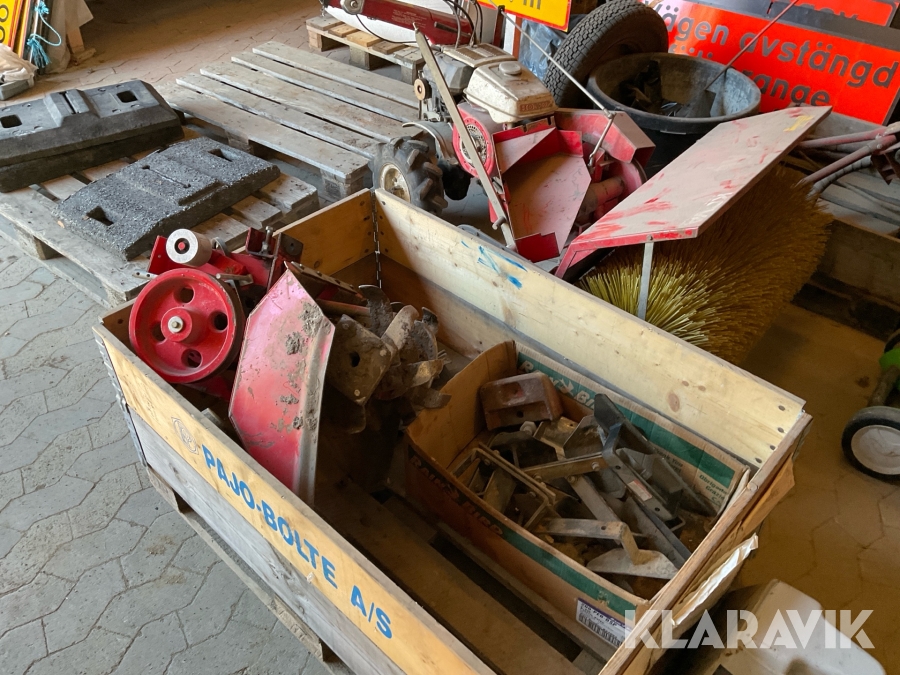 Sopmaskin/jordfräs Honda