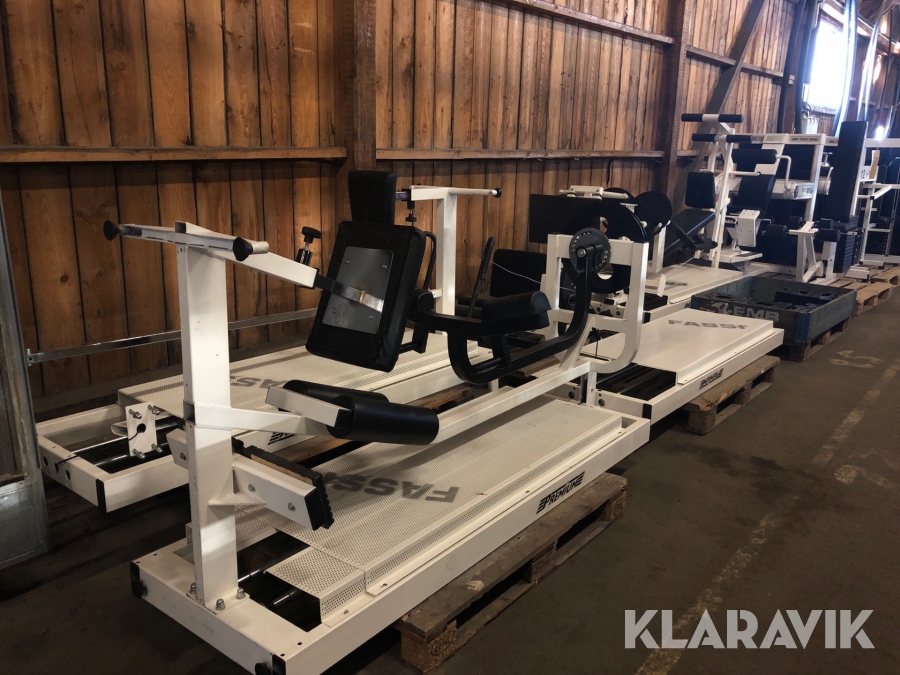 Gymmaskiner David Back Clinic flera olika modeller 15 st