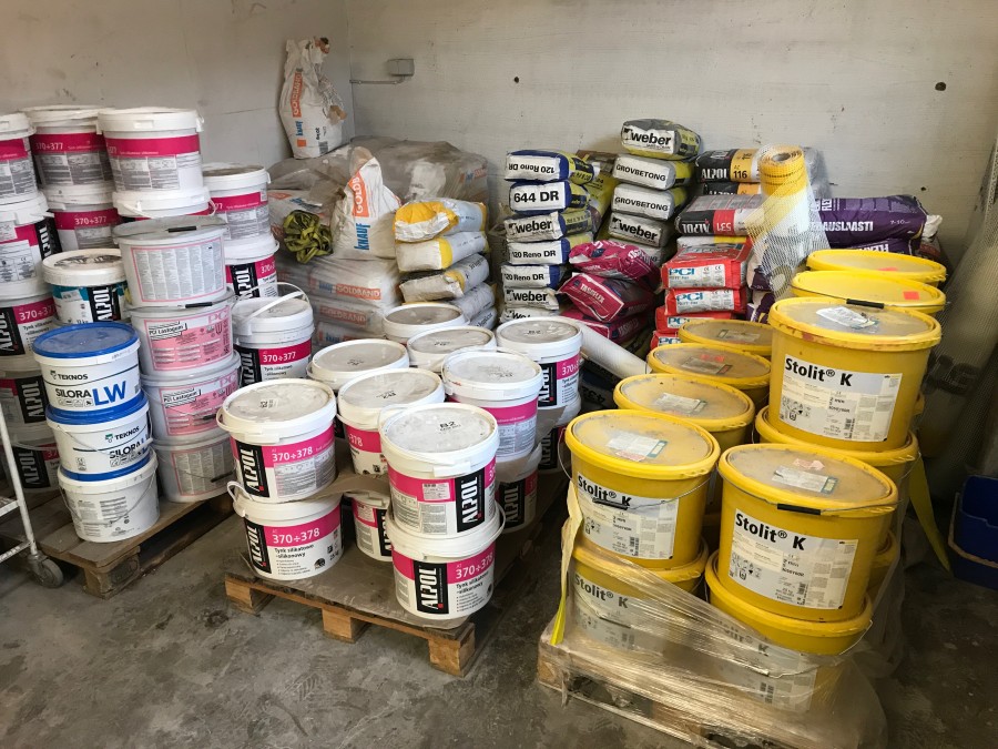 Parti från måleri i konkurs