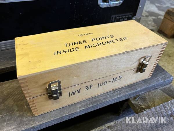 Mikrometer invändig  100-125mm