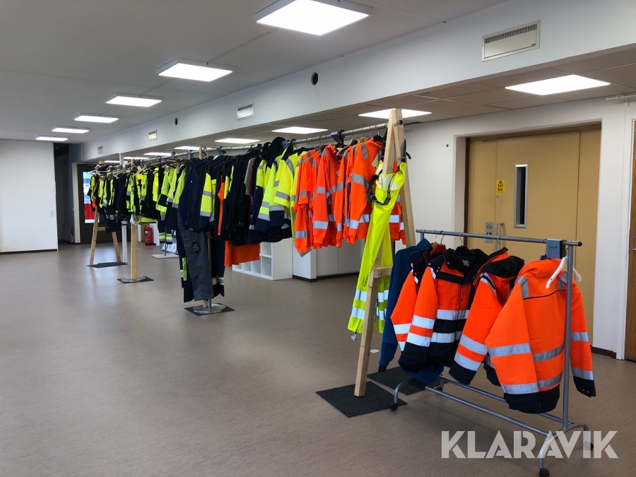 Parti med arbetskläder