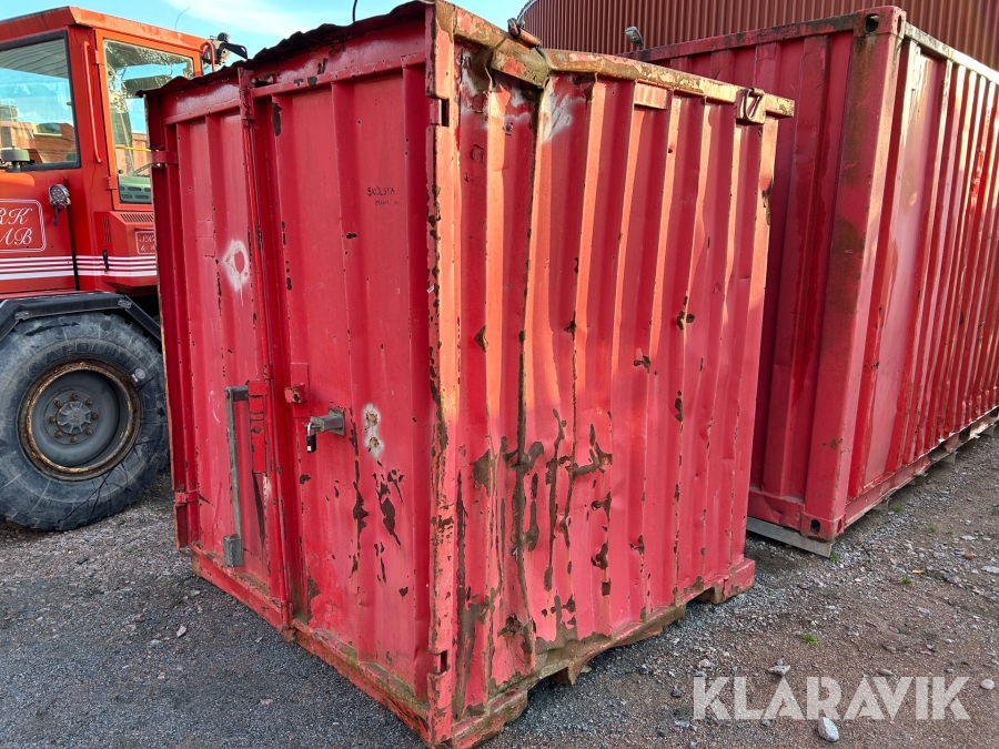 Container 7.5 m3, Uppsala, Klaravik auktioner