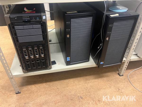 Hårddiskar DellEMC / Intel Xeon 3 st