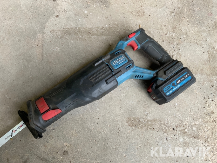 Erbauer ext 18v cordless reciprocating online saw