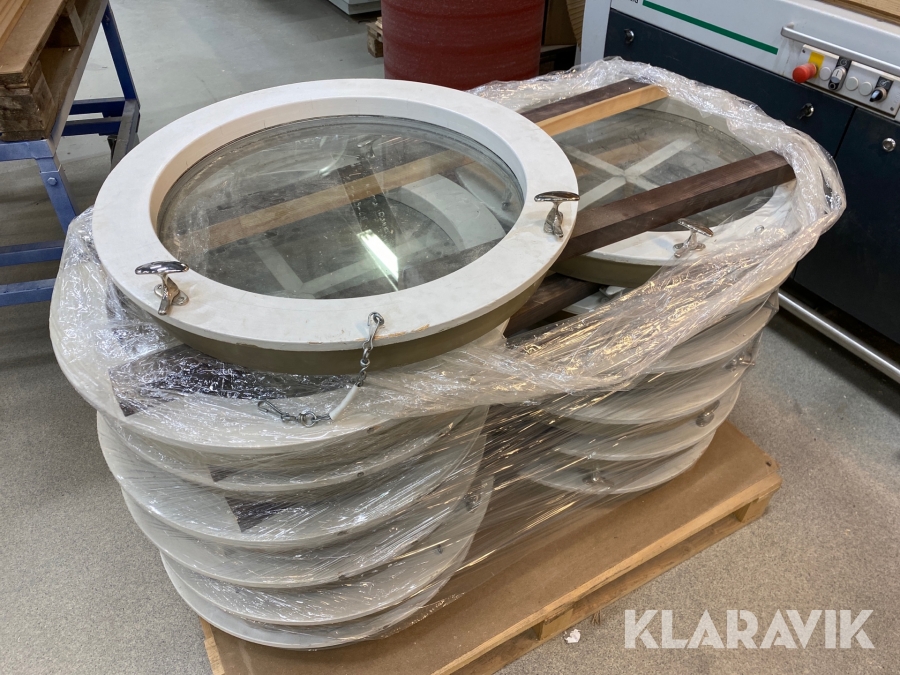 Runda fönster 13 st