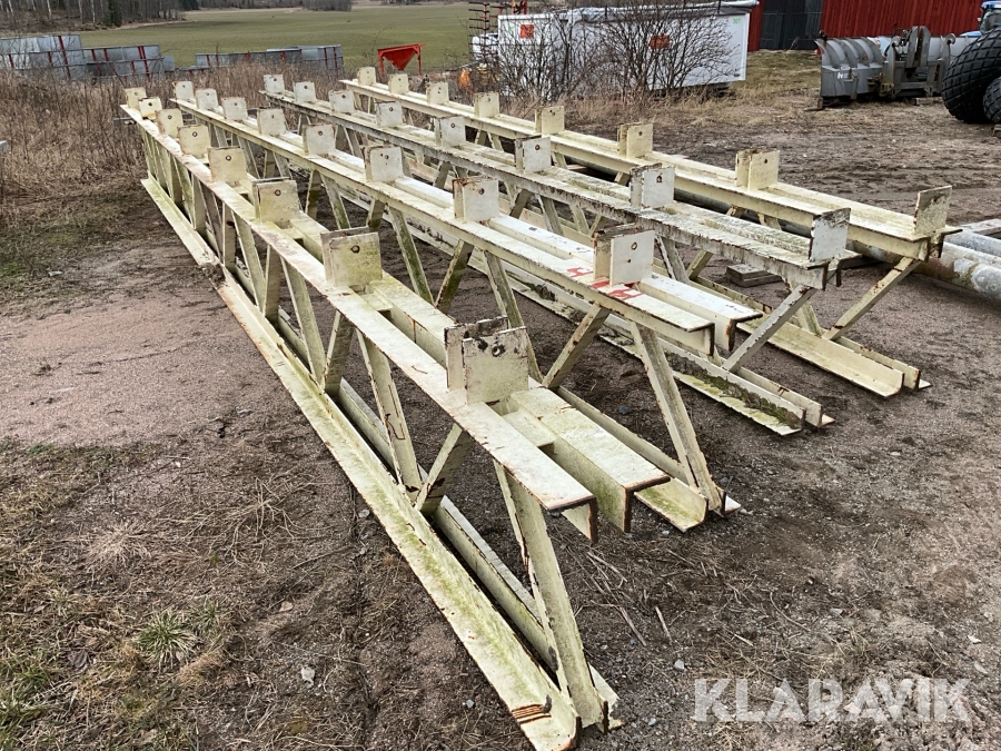 Takstolar SWL Balk i stål 4 st