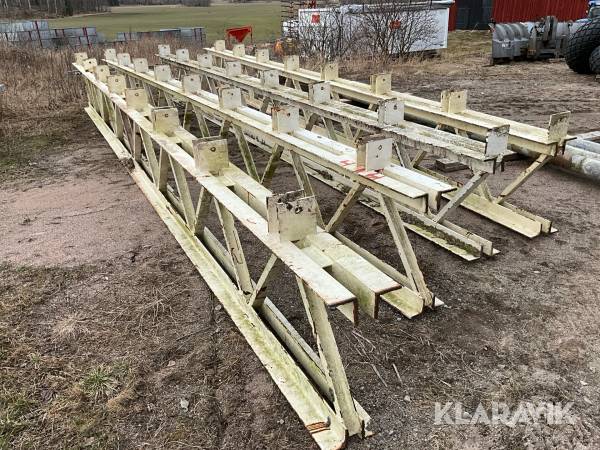 Takstolar SWL Balk i stål 4 st