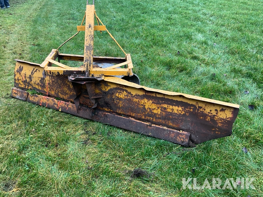 Schaktblad snöblad 3-punkt