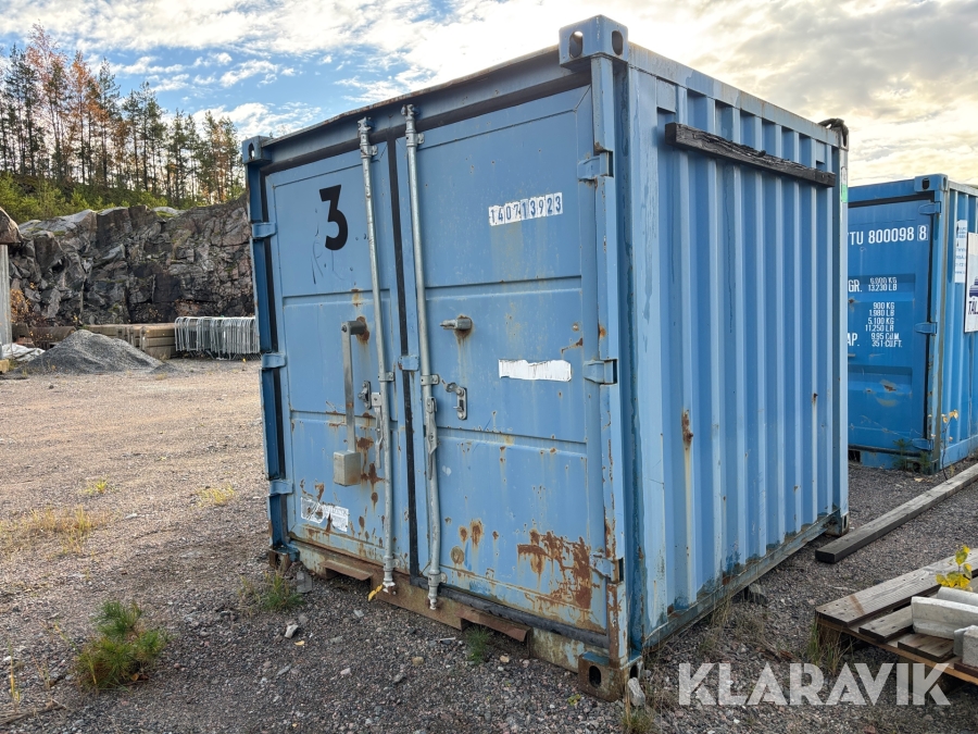 Container isolerad 8-fot