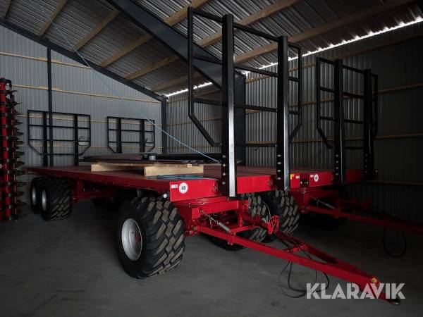 Balvagn / balsläp Western Fabrications WF 96 RD R 3 B