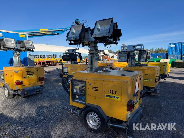 Belysningsmast dieseldriven Atlas Copco QLT H40