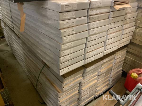 Golvparkett Immpexwood ek vitlaserad 1-stav 150 m2