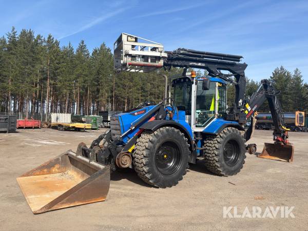 Grävlastare Huddig 1260B Rail