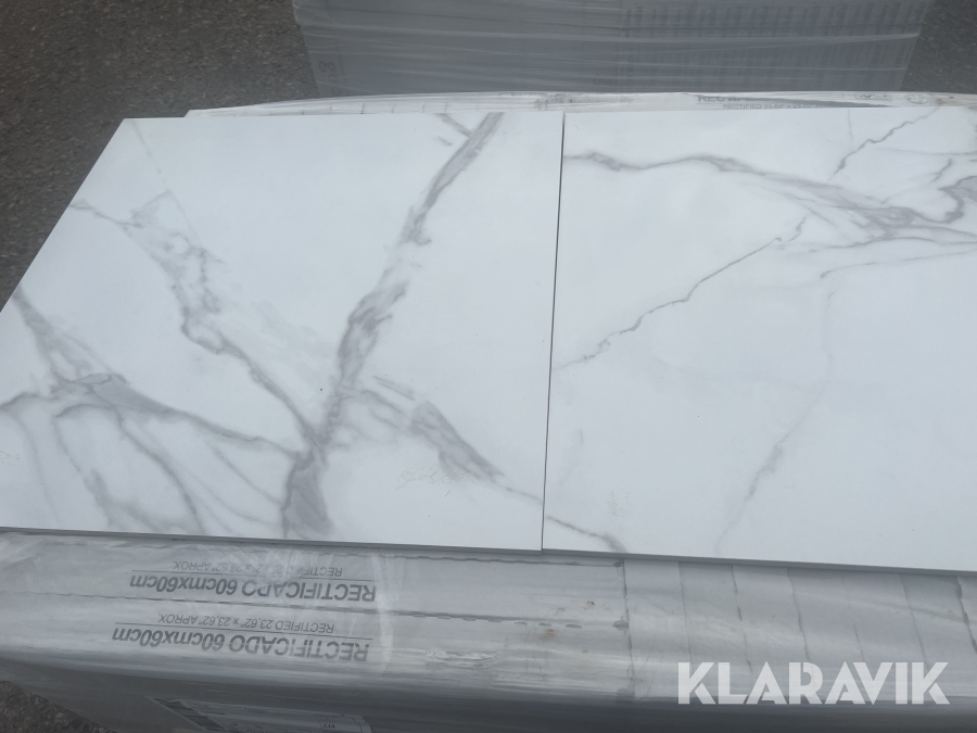 Klinker/Granitkeramik Marmor look 60x60 100kvm