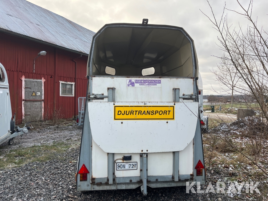 Hästtransport Värmlandsvagnen H2-1500