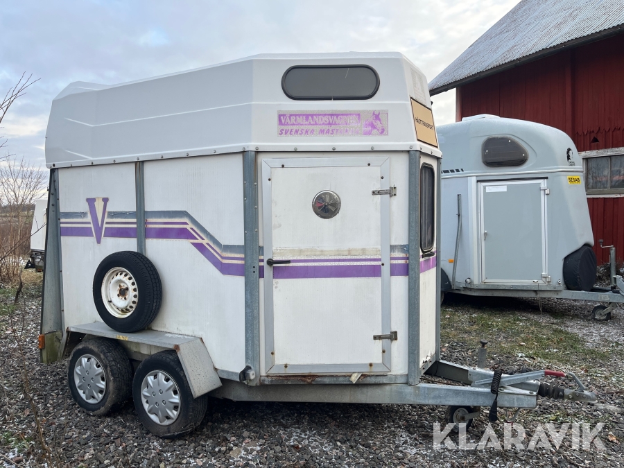 Hästtransport Värmlandsvagnen H2-1500