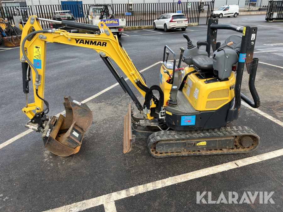Minigrävare Yanmar Vio 12