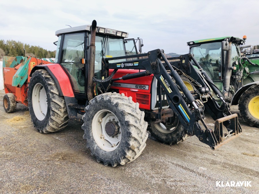 Traktor Massy Ferguson 6180 Dynashift 4WD