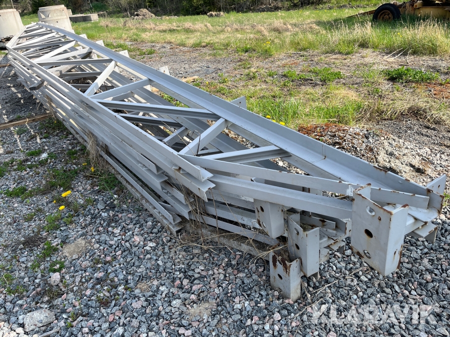 4st Takstolar för pulpettak 15 m