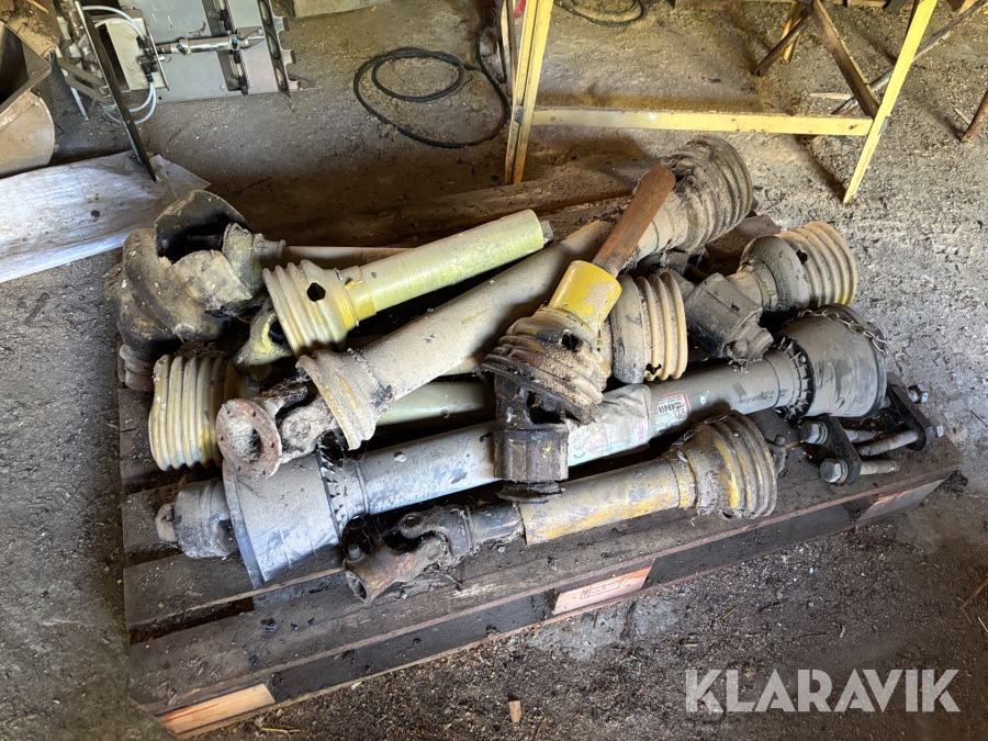 Parti med Kraftöverföringsaxlar