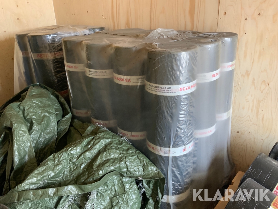 Isoleringsmatta BETA 6000 SA DAB- domiflex Ca 33 rullar